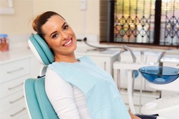 a patient smiling after undergoing dental treatment